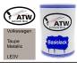 Preview: Volkswagen, Taupe Metallic, LE3V: 500ml Lackdose, von ATW Autoteile West.